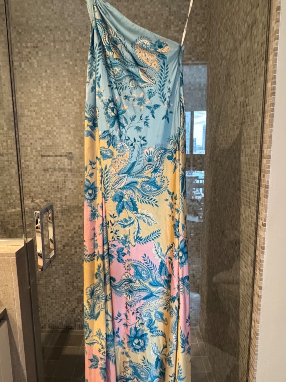Hemant & Nandita One Shoulder Dress - Picture 8 of 9